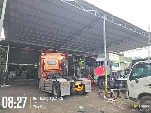 Sửa chữa xe Container tại An Phú – Đầu kéo, máy, gầm và hệ thống điện