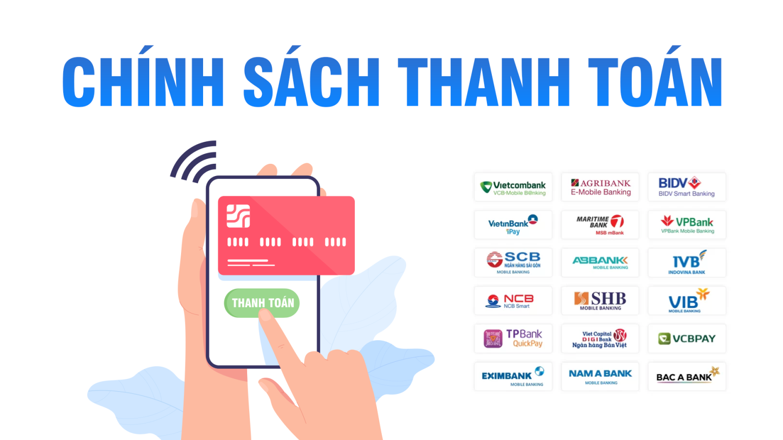 Các hình thức thanh toán