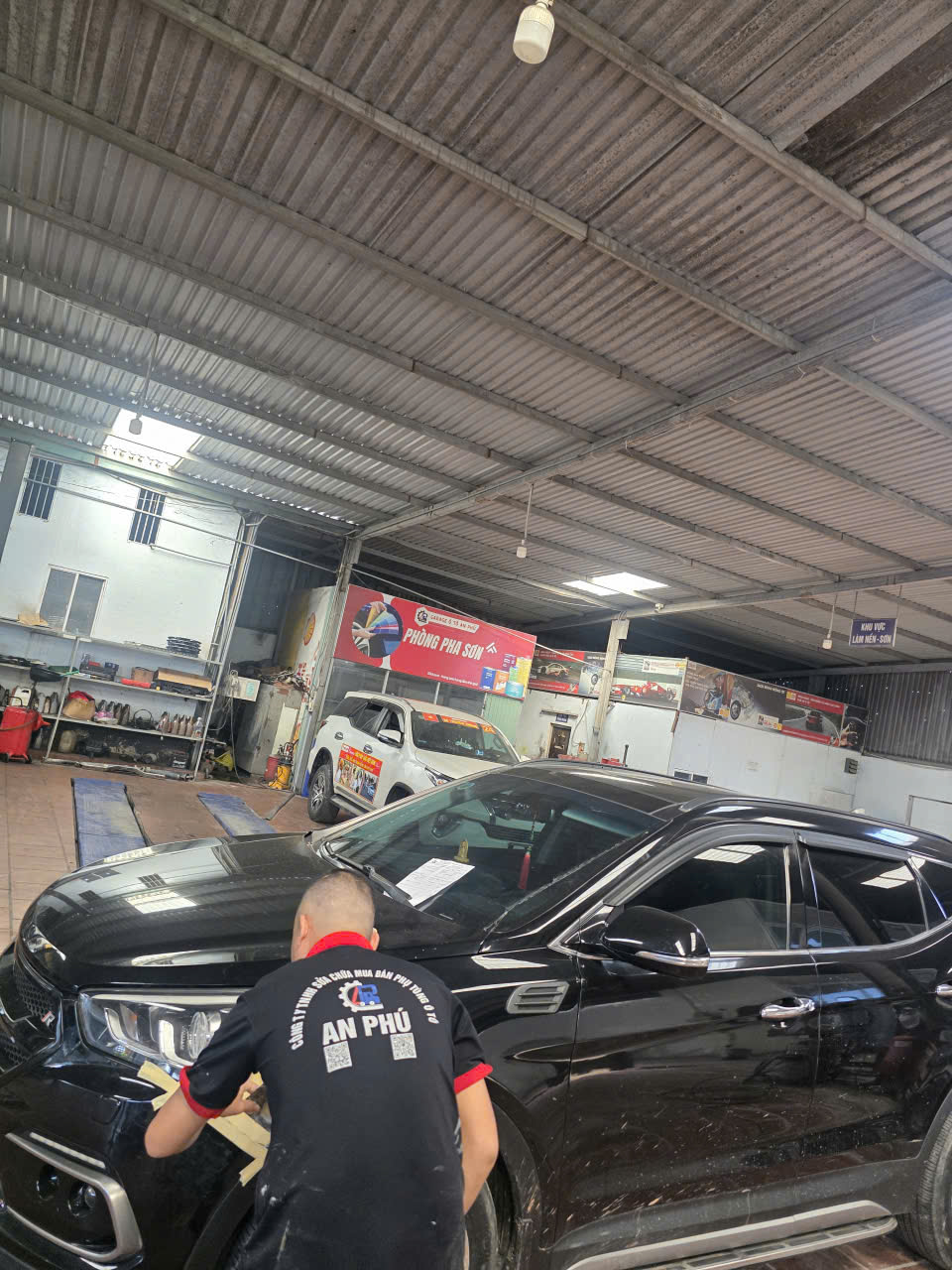 Gara sửa chữa oto liên kết bảo hiểm