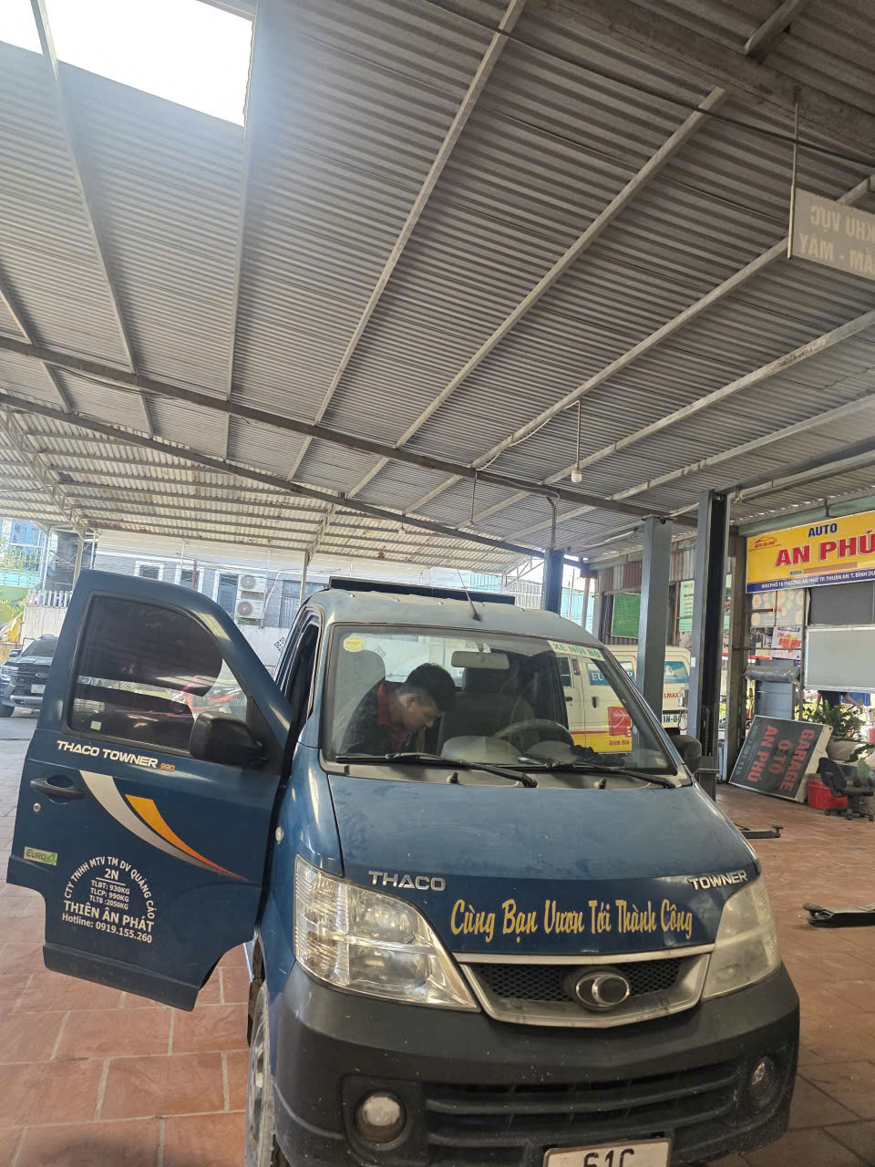 Sửa chữa xe tải có bảo hiểm tại Bình Dương