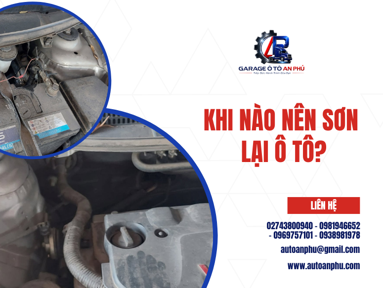 Khi nào nên sơn lại ô tô?