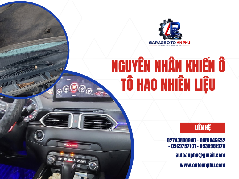 Nguyên nhân khiến ô tô hao nhiên liệu