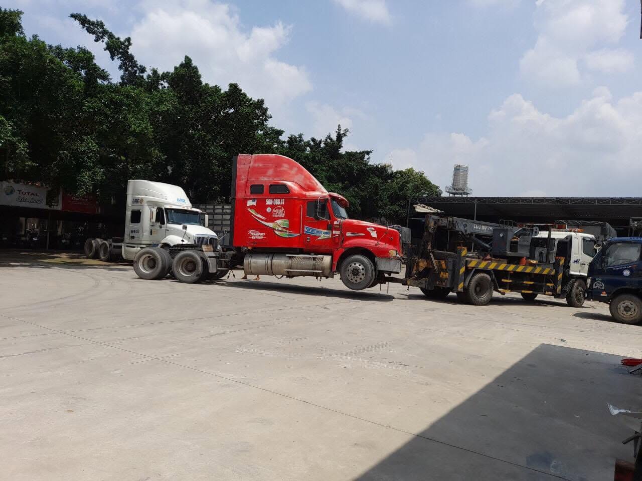 Sửa chữa ô tô xe tải container An Phú