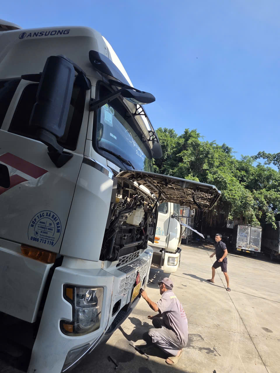 Sửa chữa xe tải bảo hiểm