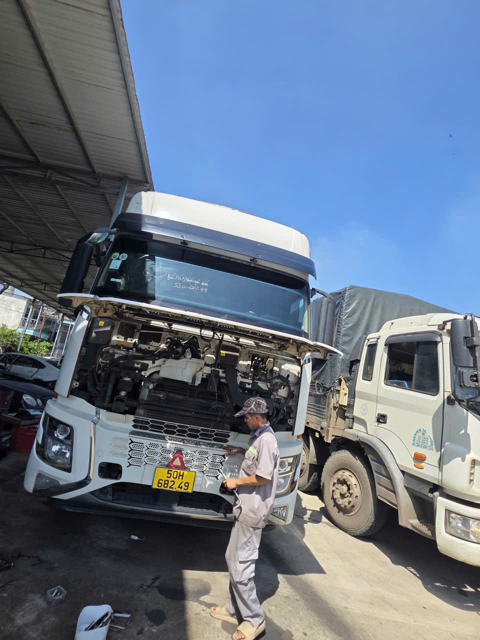 Sửa chữa xe tải bảo hiểm
